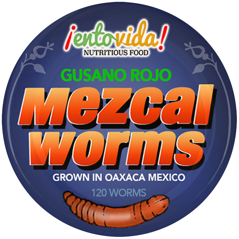 Mezcal Worm Label